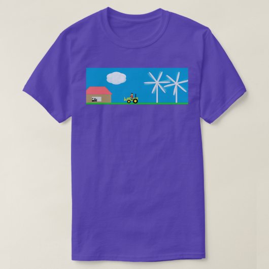 T-shirt Care for our planet (Design devant)