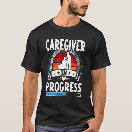 T-shirt Caregiver In Progress Trainee Student (Devant)