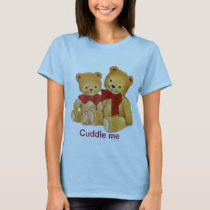 T-shirt Caressez-moi nounours
