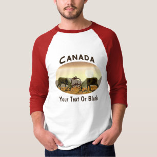 T-shirt Caribou Duel - Canada