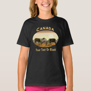 T-shirt Caribou Duel - Canada