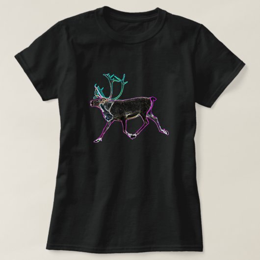 T-shirt Caribou électrique (Design devant)