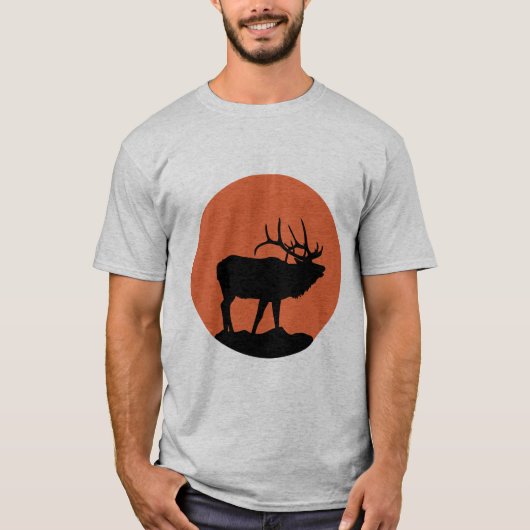 T-shirt Caribou Moon (Devant)