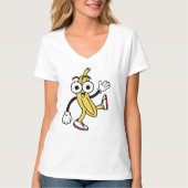 T-shirt Caricature à la banane (Devant)