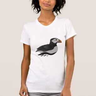 T-shirt Caricature adorable en nage de Puffin Atlantique