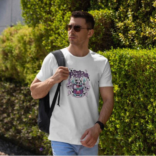 T-shirt Caricature agricole Panda