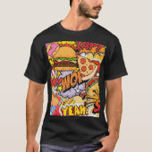 T-shirt Caricature alimentaire (Devant)
