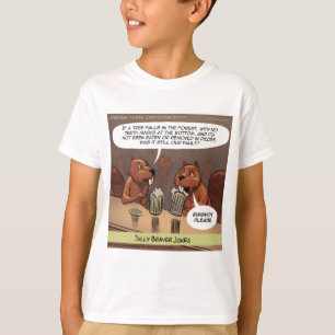 T-shirt Caricature amusante du castor