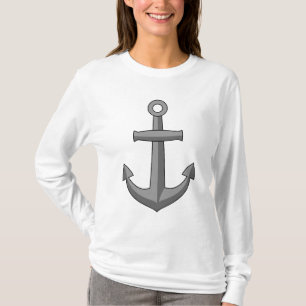 T-shirt Caricature Ancre de bateau