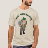 T-shirt Caricature Belsnickel Noël personnalisé (Devant)