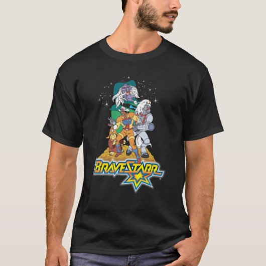 T-shirt caricature brave (Devant)