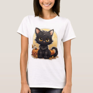 T-shirt Caricature cool Halloween Chat