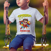 T-shirt Caricature cool Superhero Comic Book Boy's Birthda