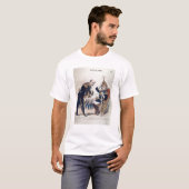 T-shirt caricature de Kaiser Wilhelm de la Prusse (Devant entier)