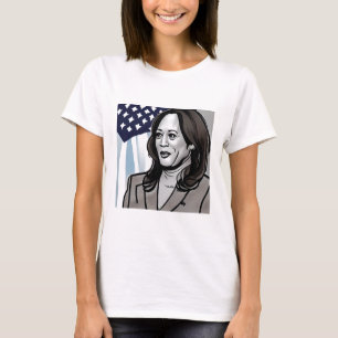 T-shirt Caricature de Kamala Harris Political