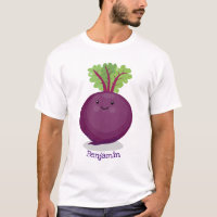 Caricature de la cuisine à la racine de betterave