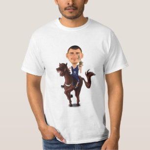 T-shirt Caricature de Nikola Jokic