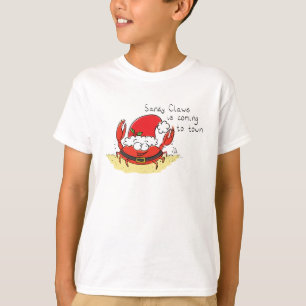 T-shirt Caricature de Noël de Noël de Noël amusant Père No