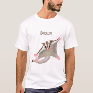 T-shirt Caricature de planeur de sucre joyeux