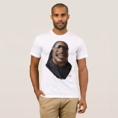 T-shirt Caricature de Stevie Wonder (Devant entier)