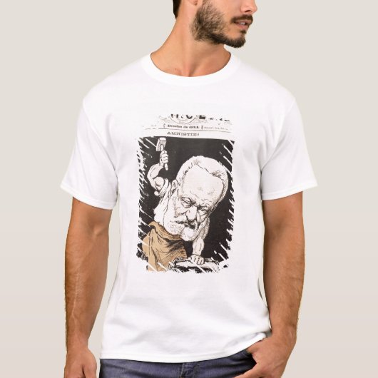 T-shirt Caricature de Victor Hugo (Devant)