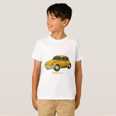 T-shirt Caricature de voiture classique (Devant entier)