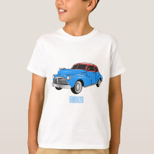 T-shirt Caricature de voiture classique 1948