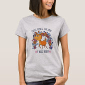 T-shirt Caricature des animaux de cerfs (Devant)
