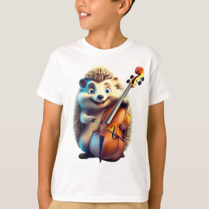 T-shirt Caricature, Dessin animé, Illustration Un musical