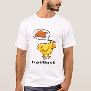T-shirt Caricature en colère Drôle oiseau de poussin