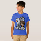 T-shirt Caricature Harry Potter et Buckbeak (Devant entier)