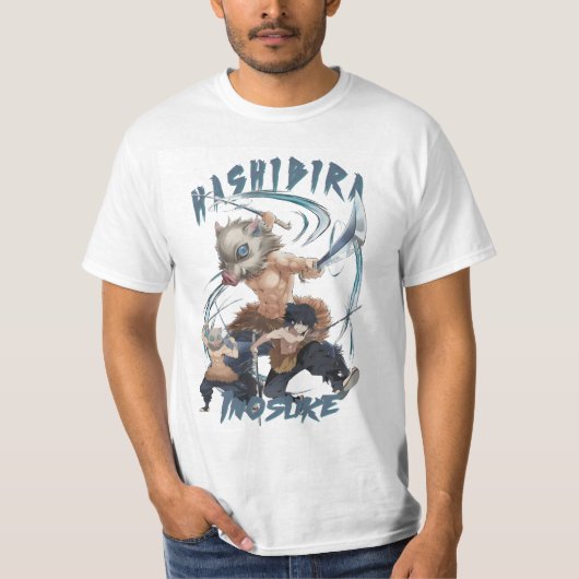 T-shirt Caricature Hashibira Inosuke (Devant)