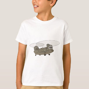 T-shirt Caricature hélicoptère Chinook