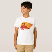 T-shirt Caricature pour enfants Hermite Crabe Tee (Devant entier)