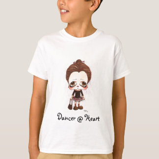 T-shirt Caricature pour jeune danseur