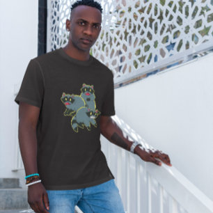 T-shirt Caricature Rabid Raccoons