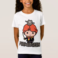Caricature Ron Weasley et Pigwidgeon