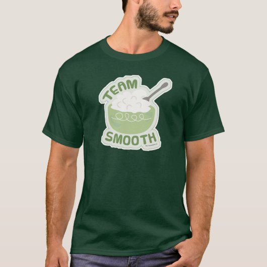 T-shirt Caricature Thanksgiving Team Smooth Potatoes (Devant)