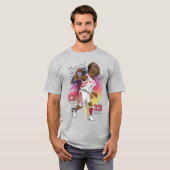 T-shirt caricature Tracy McGrady (Devant entier)