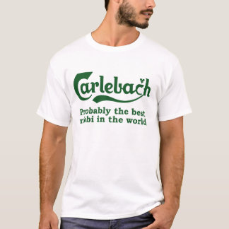 T-shirt Carlebach - le meilleur rabbin au monde