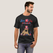 T-shirt Carlin 4 juillet (Devant entier)