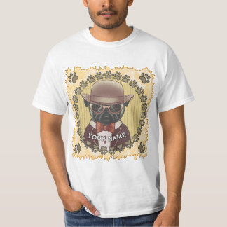 T-shirt Carlin à lunettes