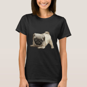 T-shirt Carlin Amour, chiot ludique, chiot mignon Classiqu