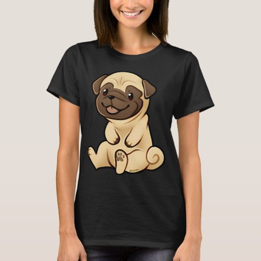 T-shirt Carlin assis (Devant)