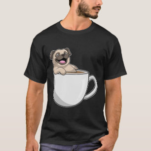 T-shirt Carlin avec la coupe du café