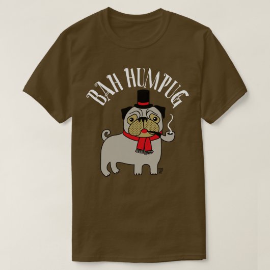 T-SHIRT CARLIN BAH HUM (Design devant)