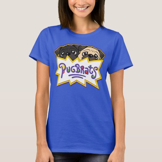 T-shirt Carlin Brats Carlins mignons (Devant)