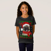 T-Shirt Carlin Chien laide Sweater Noël Chiot Amoureux des (Devant entier)