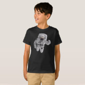 T-shirt Carlin dans l'espace (Devant entier)