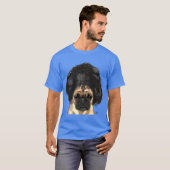 T-shirt Carlin Dans Une Mauvaise Perruque (Devant entier)